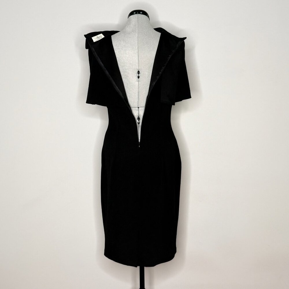 Aisize Vintage Style Capelet Sheath Dress - Picture 8 of 11
